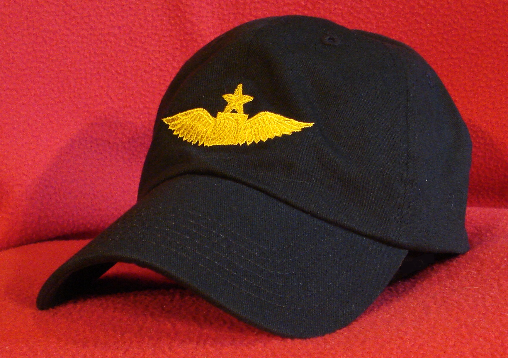 Trans World Airlines Pilot Wings Commemorative Khaki ball cap low-profile hat 