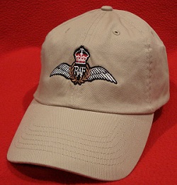 Royal Air Force Pilot wings hat