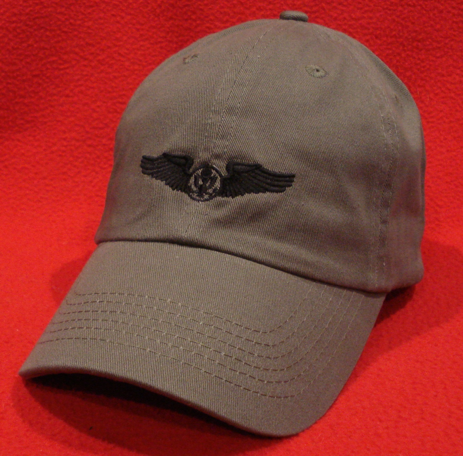US ARMY AIR CORPS AVIATOR HAT WOWAH USACC CAP PILOT WING HELO FIX WING SOLO GIFT 