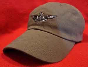 Army Senior Aviator wings hat
