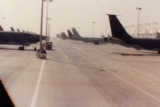 desert storm tanker flightline - Jeddah SA